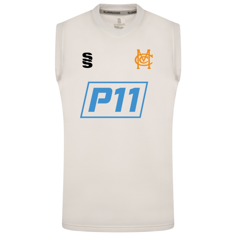 Merrow CC - Blast Sleeveless Cricket Sweater - Unisex Fit