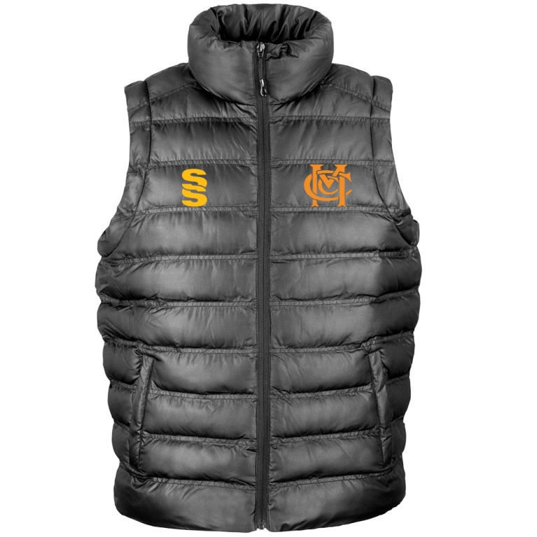 Padded Gilet : Black