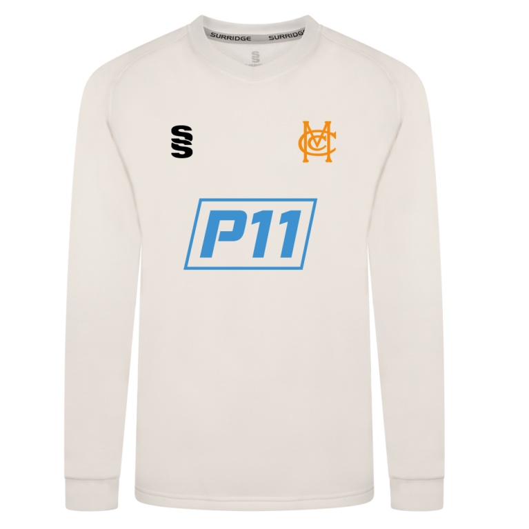 Merrow CC - Blast Long Sleeve Cricket Sweater - Unisex Fit