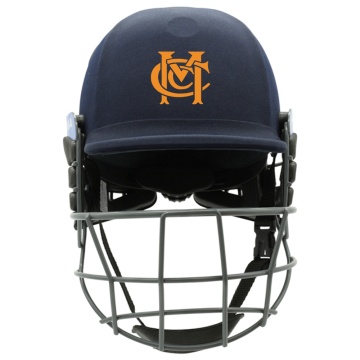 Merrow CC - Forma Cricket Helmet - Little Master - Titanium Grill - Navy